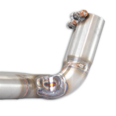 Y-Pipe, non resonated "floor pedals" Supersprint 010442