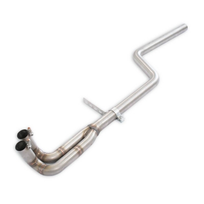 Y-Pipe, non resonated "floor pedals" Supersprint 010442
