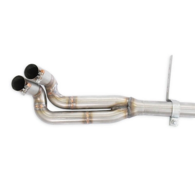 Y-Pipe, non resonated "floor pedals" Supersprint 010442