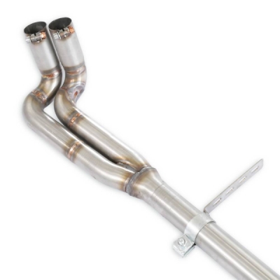 Y-Pipe, non resonated "floor pedals" Supersprint 010442