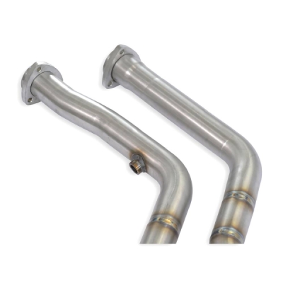 Front exhaust with metal Kat Right + Left Supersprint 781342