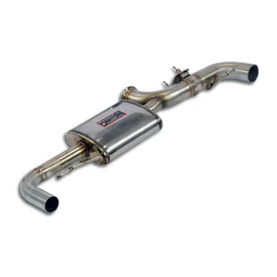 Dual Sound rear muffler right-left, with flap Supersprint 724279