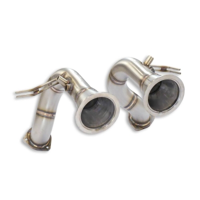 Downpipe kit pravý + levý (nahrazuje katalyzátor) Supersprint 249231