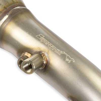 Downpipe kit pravý + levý (nahrazuje katalyzátor) Supersprint 249231