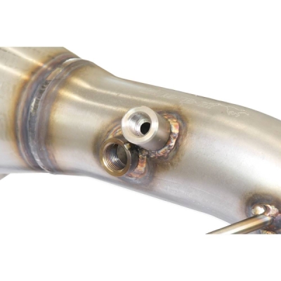 Downpipe kit pravý + levý (nahrazuje katalyzátor) Supersprint 249231