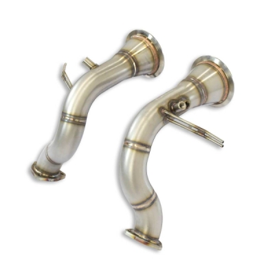 Downpipe kit pravý + levý (nahrazuje katalyzátor) Supersprint 249231