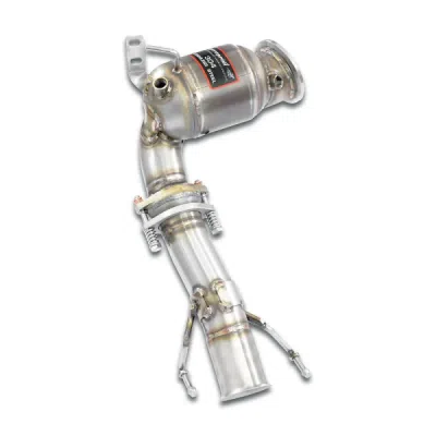 Turbo downpipe kit + Metallic catalytic(Deletes OPF) Supersprint 833321