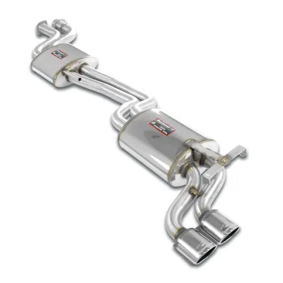 Centre + rear exhaust 90x70 "S-Bend" Supersprint 841237