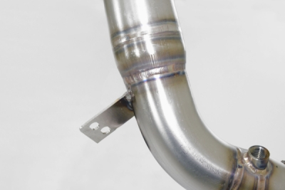Downpipe Right + Metallic catalytic converter(Replaces pre-catalytic converter + GPF)With bungs for the pressure sensor / EGT Supersprint 725961