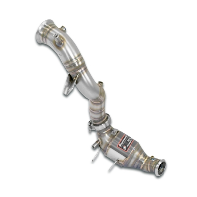 Downpipe Right + Metallic catalytic converter(Replaces pre-catalytic converter + GPF)With bungs for the pressure sensor / EGT Supersprint 725961