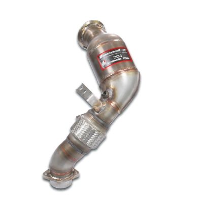 Turbo downpipe kit + Metallic catalytic Left Supersprint 529341