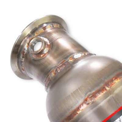 Turbo downpipe kit + Metallic catalytic Right Supersprint 529421