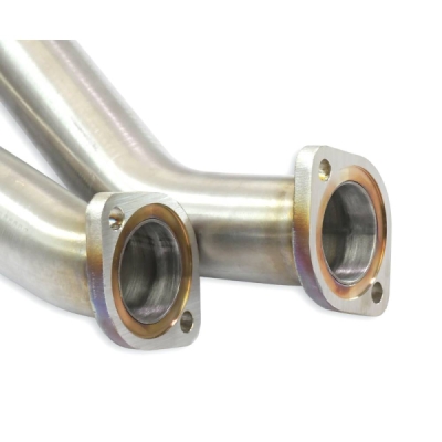 Manifold "Step Design"(Left Hand Drive)Fits to the stock catalytic Supersprint 783901