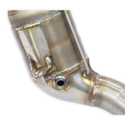 Downpipe Right + Metallic catalytic(Deletes GPF) Supersprint 757121