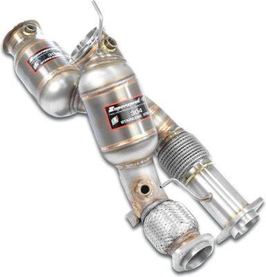 Downpipe s metalickým katalyzátorem, pravá – levá Supersprint 526041