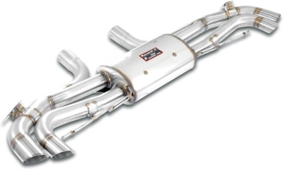 Rear exhaust right - left with valve Supersprint 527844