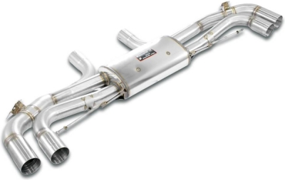 Rear exhaust right - left with valve Supersprint 529164