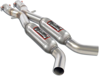 "X-Pipe" + Centre exhaust right - left Supersprint 980723
