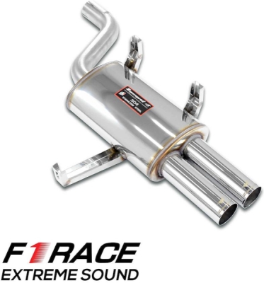 Zadní díl výfuku "F1 Race" 90mm levá, Supersprint 044276