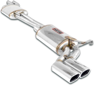Centre + Rear exhaust 2 + Endpipe 95x75 Supersprint 173608
