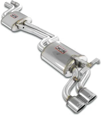Centre + Rear exhaust 2 Ov. 90x70 Supersprint 173607