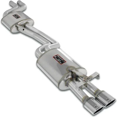 Centre + Rear exhaust 2 + Endpipe 95x75 (For AMG bumper) Supersprint 173628
