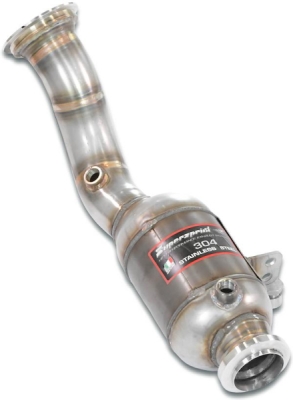 Levý downpipe s metalickým katalyzátorem Supersprint 722641