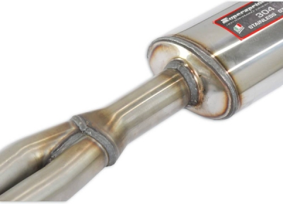 Y-Pipe, resonated "floor pedals" Supersprint 010422