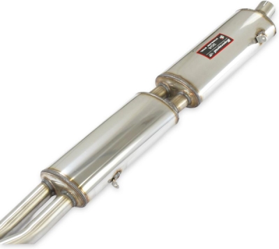 Front exhaust + Centre exhaust Right (2 Silencers)Available on demand Supersprint 390943