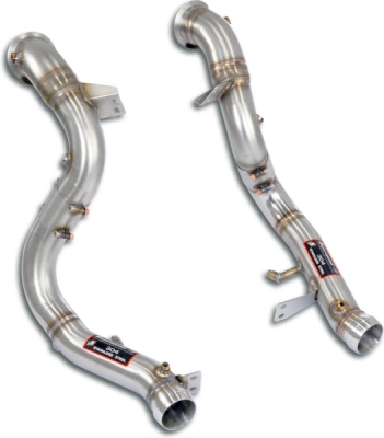 Downpipe kit Right + LeftDeletes the primary and the secondary catalytics Supersprint 724631