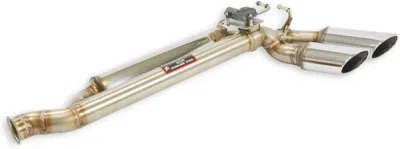 Zadní díl výfuku levý 120x80 mm s klapkou Supersprint 723737