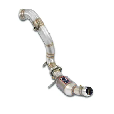 Downpipe pravý + kovový katalyzátor 100CPSI WRC (nahrazuje první katalyzátor) Supersprint 725461
