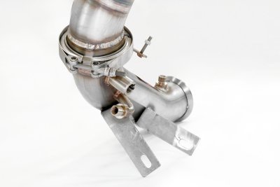 Downpipe kit pravý + levý (nahrazuje katalyzátor + OPF) s přírubami pro senzory Supersprint 725311