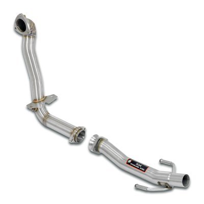 Turbo downpipe kit 100% nerezová ocel (nahrazuje originální katalyzátor) Supersprint 804811