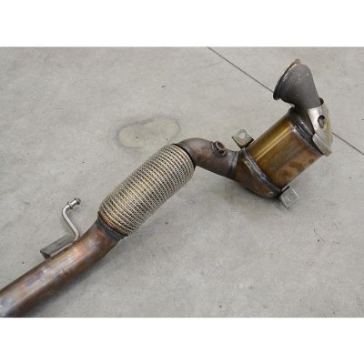 Turbo downpipe kit + kovový katalyzátor WRC 100 CPSI (odstraňuje OPF) Supersprint 778021