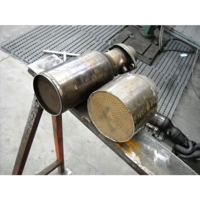 Downpipe s metalickým katalyzátorem WRC (instalace svařením na originální výfukové svody) Supersprint 789321