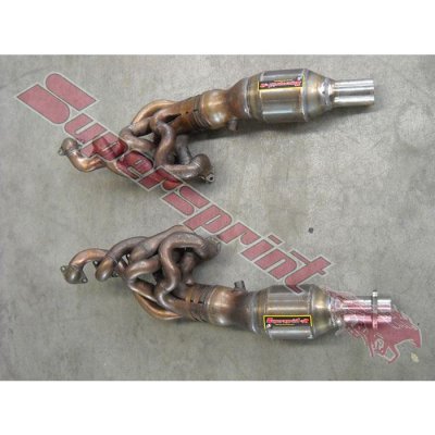 Downpipe s metalickým katalyzátorem WRC (instalace svařením na originální výfukové svody) Supersprint 789321