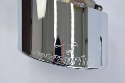 Koncovka výfuku levá 145 x 95 mm Supersprint 242035