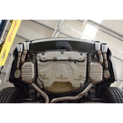 Sada koncovek výfuku, pravá 100x75 mm + levá 100x75 mm Supersprint 773517