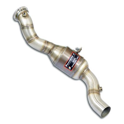Downpipe levý s metalickým katalyzátorem Supersprint 451041