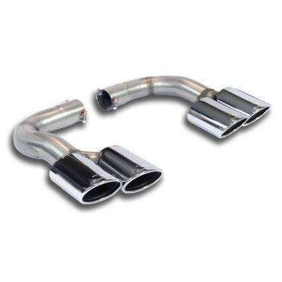 Sada koncovek výfuku, pravá 120x80 mm - levá 120x80 mm Supersprint 849427