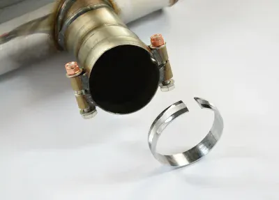 Zadní díl výfuku levá ∅100 mm - pravá ∅100 mm s klapkou Supersprint 522524