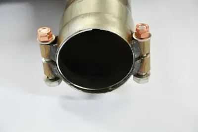 Zadní díl výfuku levá ∅100 mm - pravá ∅100 mm s klapkou Supersprint 522524