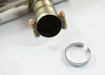 Zadní díl výfuku levá ∅100 mm - pravá ∅100 mm s klapkou Supersprint 522524
