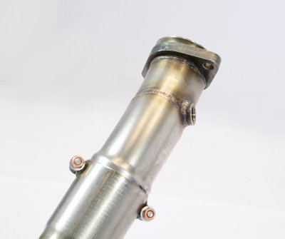 Levý downpipe s metalickým katalyzátorem Supersprint 849341