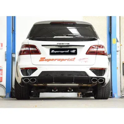 Sada koncovek výfuku, pravá 120x80 mm - levá 120x80 mm Supersprint 849427