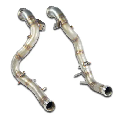 Downpipe kit pravý – levý (nahrazuje primární a sekundární katalyzátory) – pro vozy s pravostranným i levostranným řízením Supersprint 723111