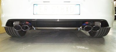 Sada koncovek výfuku, pravá 100x75 mm + levá 100x75 mm Supersprint 771027
