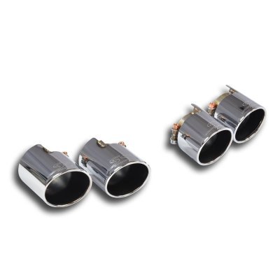 Sada koncovek výfuku, pravá ∅90 mm – levá ∅90 mm Supersprint 248326
