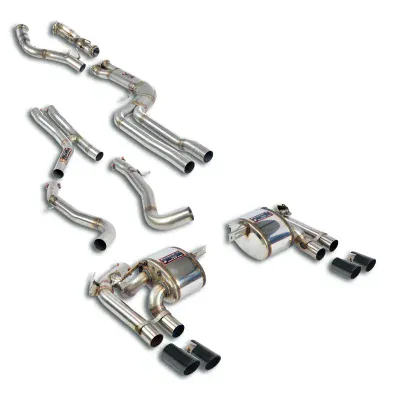 Kompletní výfukový systém „Race Package J-Pipe“ (hluboký tón) Supersprint 527360